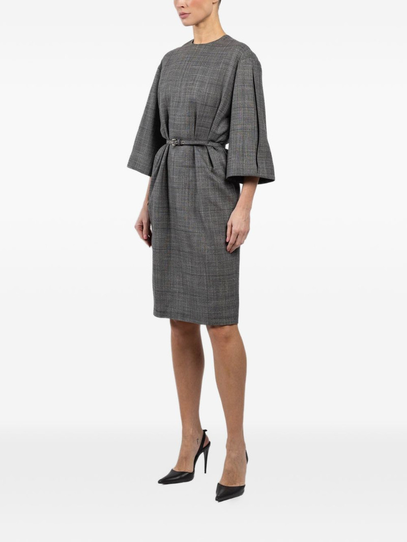 Diana belted check mini dress 3