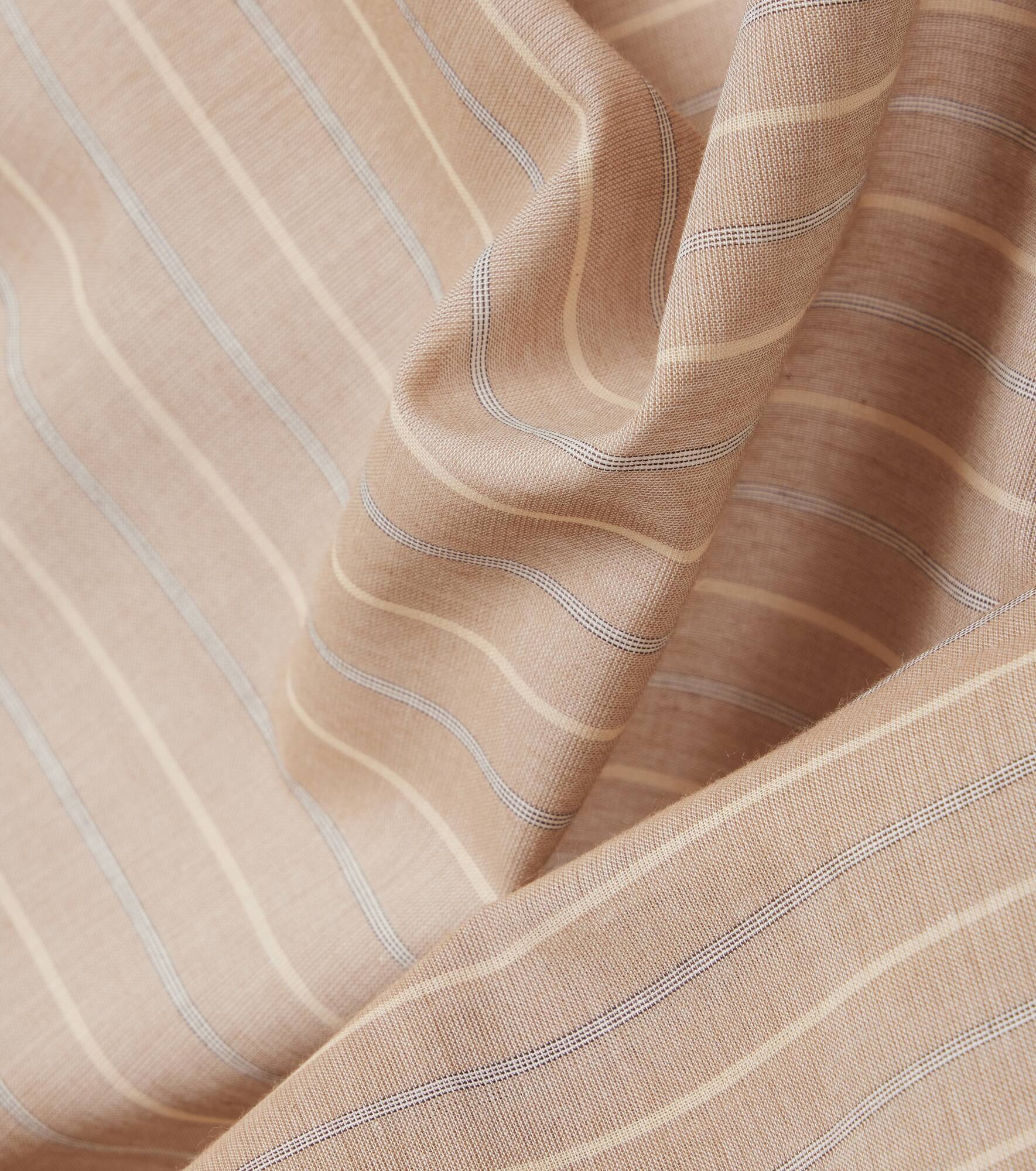 Guel striped cotton scarf - 4