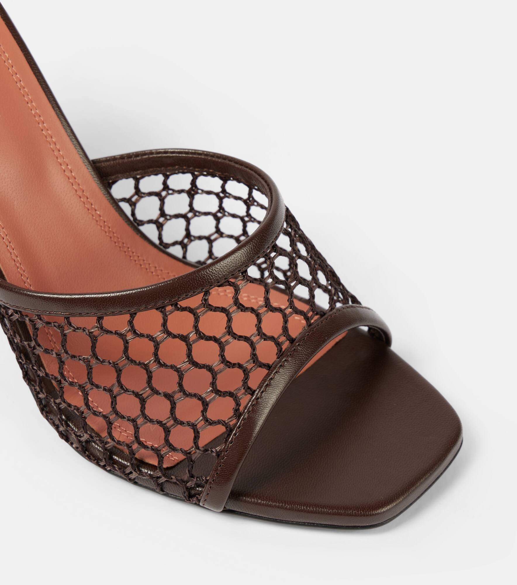 Lupita 95 mesh mules - 6