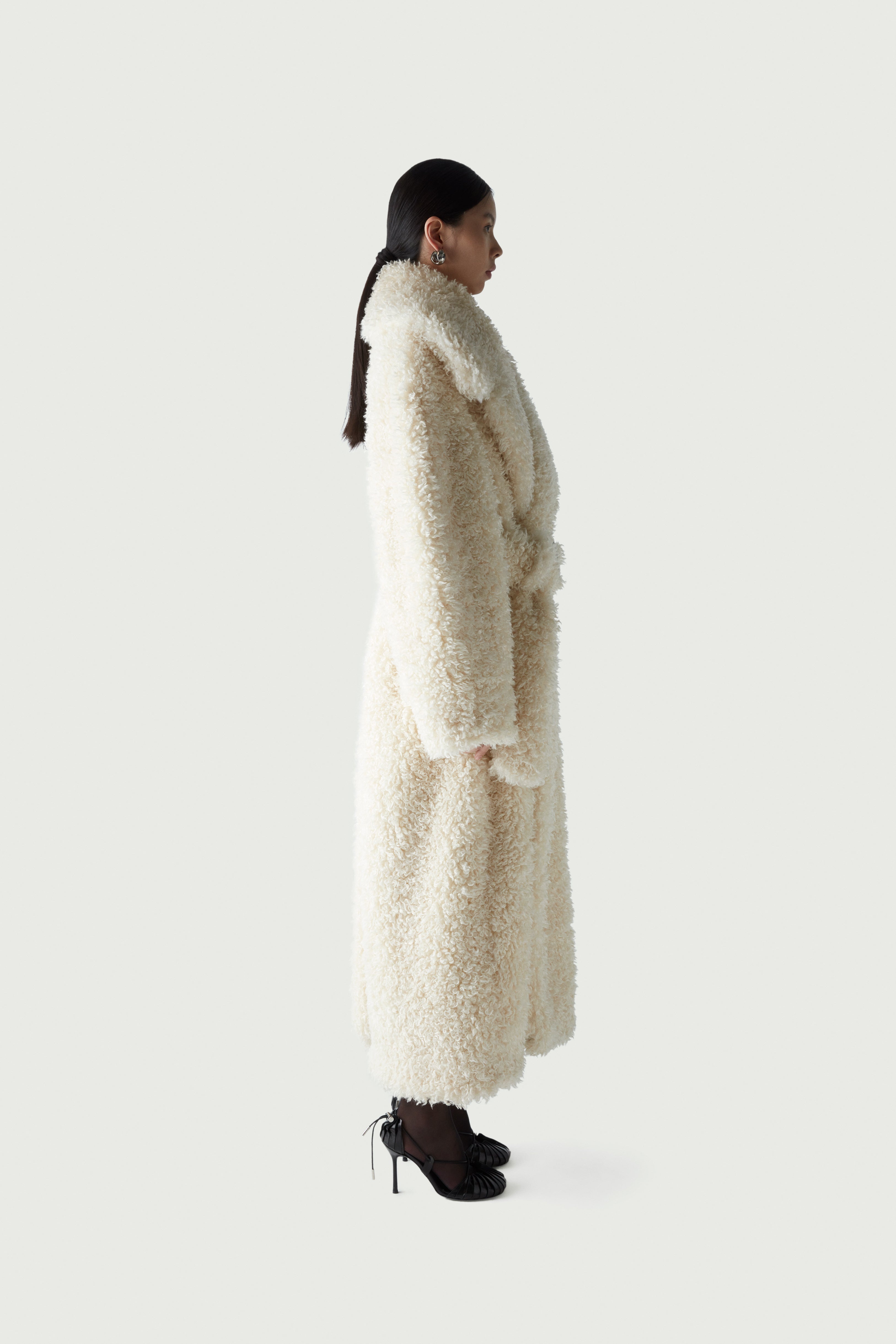 Belted Maxi Coat - 3