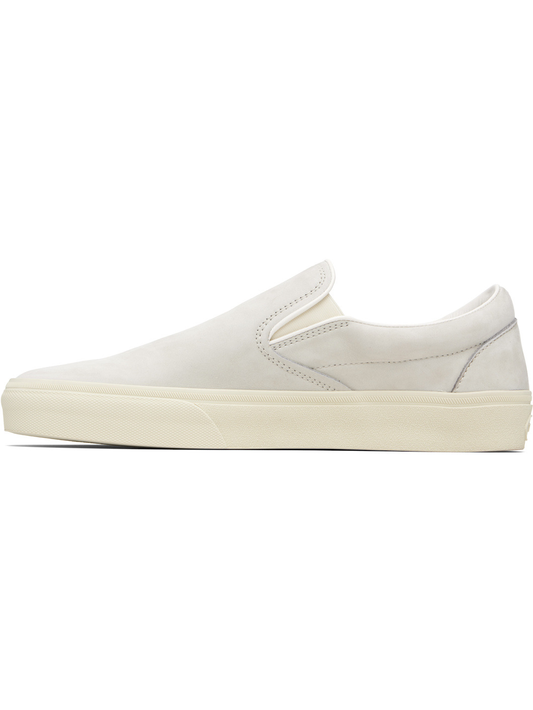 Gray Nubuck Jude Slip On Sneakers - 3