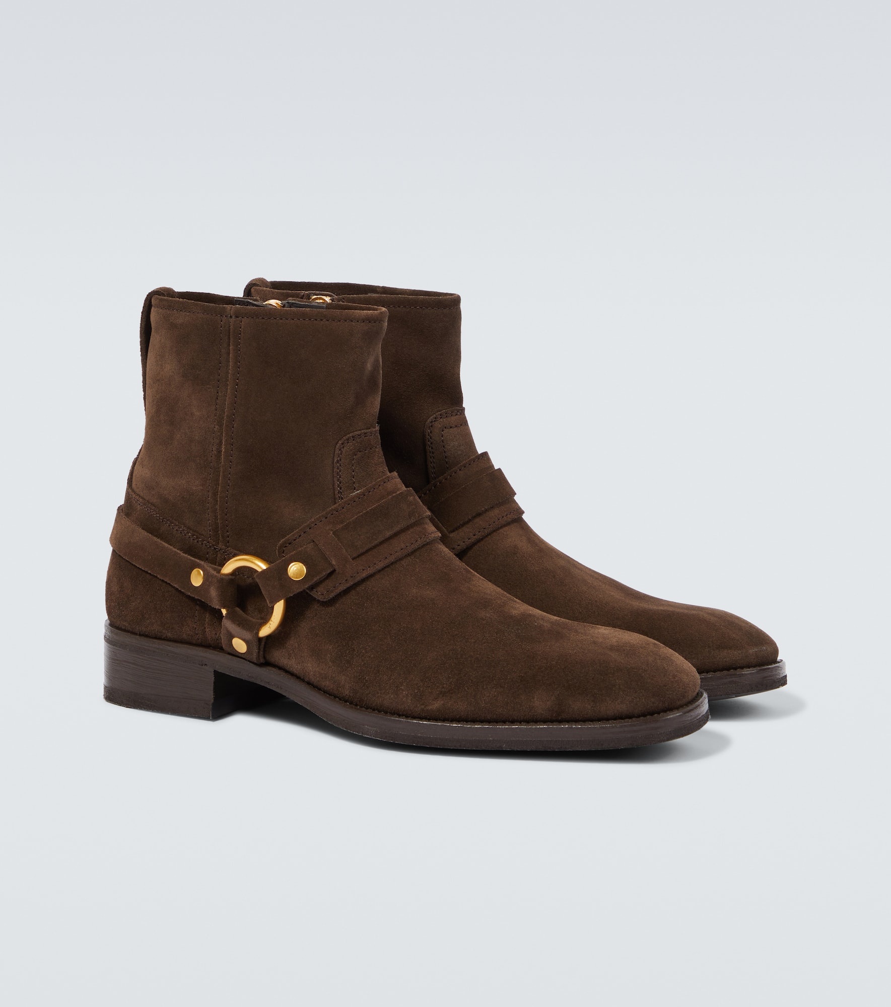 Cavendish suede biker boots - 5