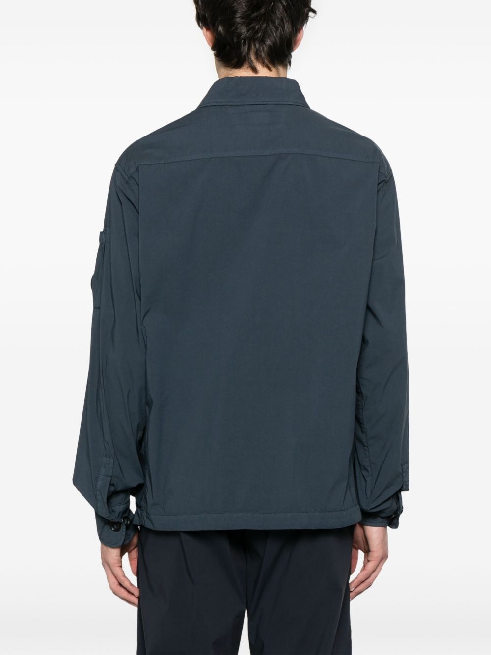Lens-detailed overshirt - 4