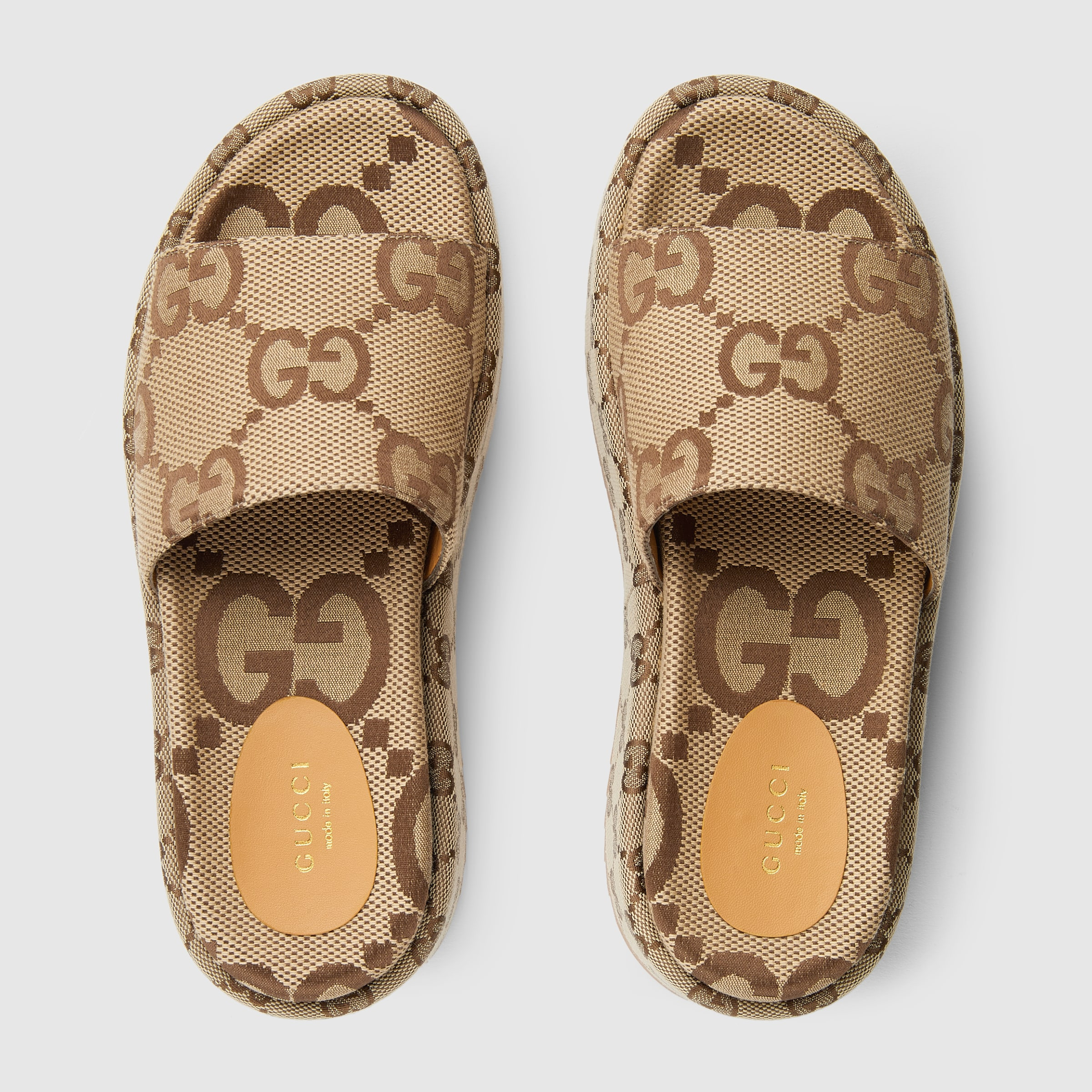 Women's platform slide sandal - 4