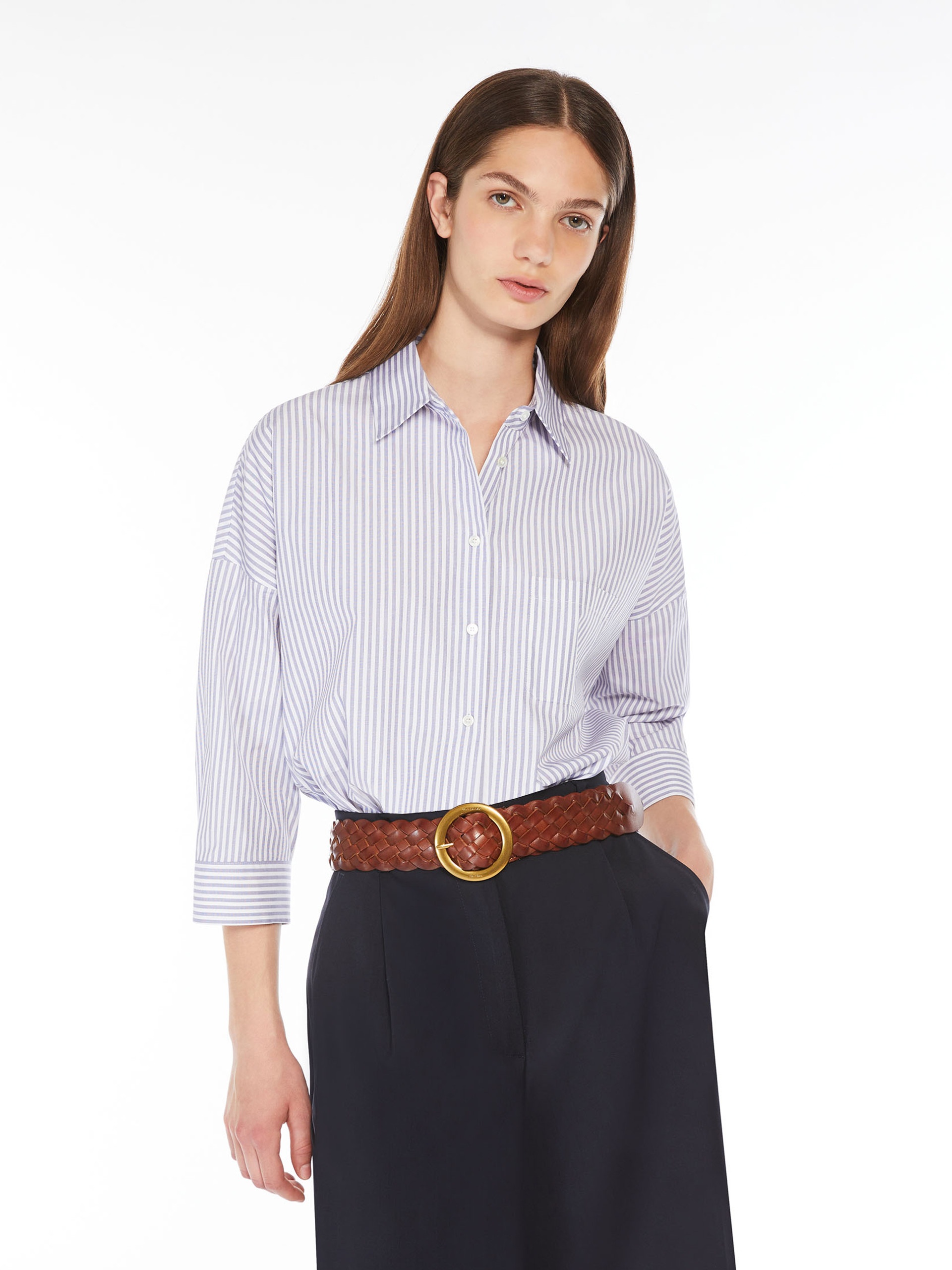 GIRALDA Relaxed-fit poplin shirt - 5