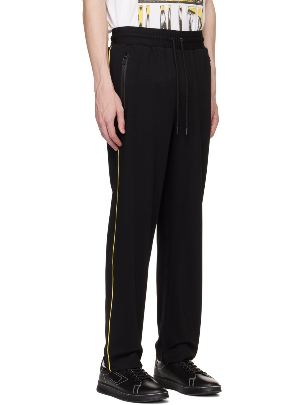 Black Synthesis Lounge Pants - 2