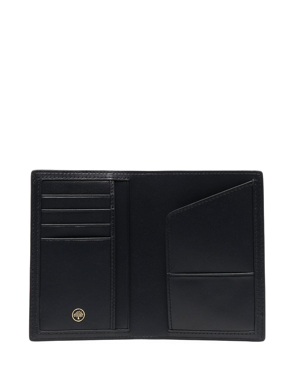 logo-embossed passport case - 3