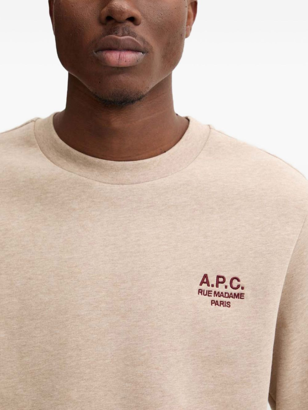 embroidered crew-neck sweatshirt - 4