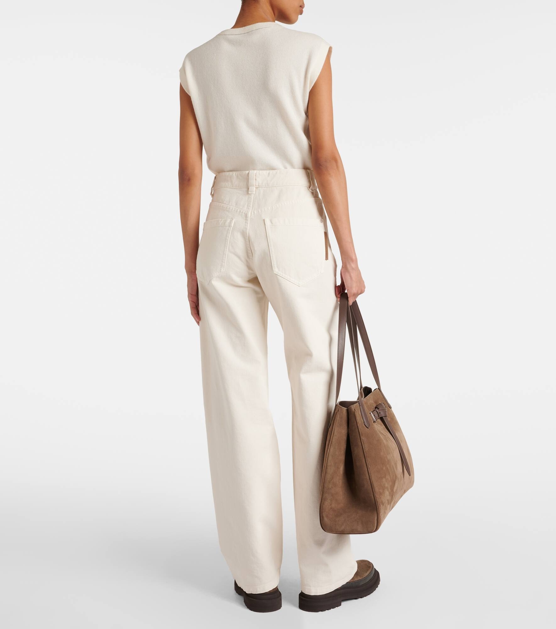 Mid-rise straight jeans - 3