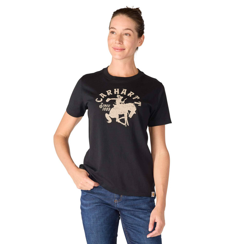 Women's Irvine Relaxed Horse T-Shirt 1