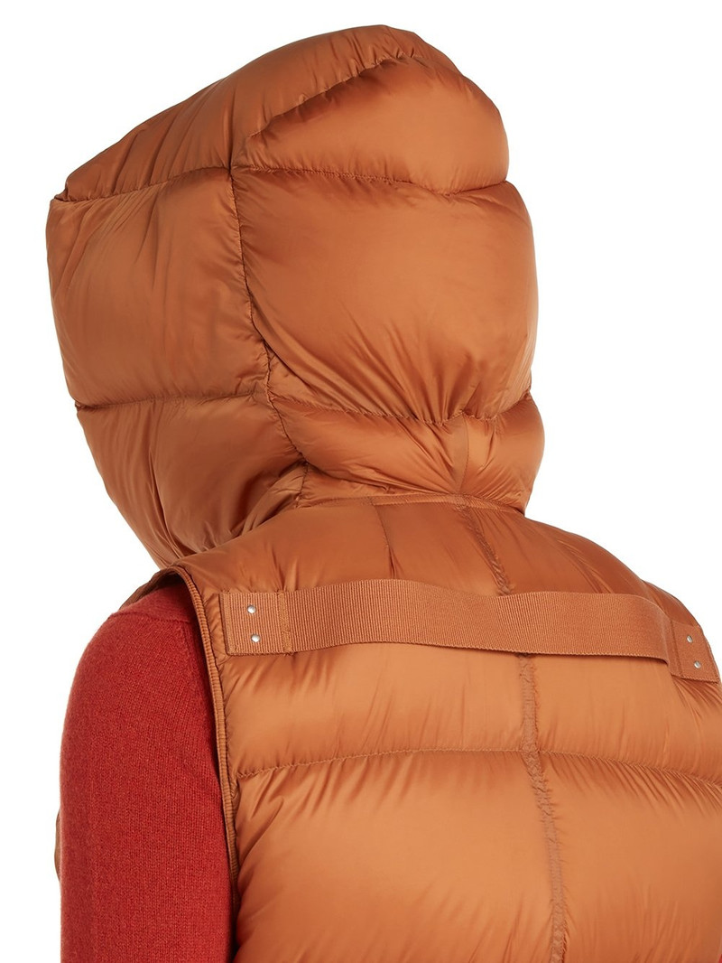 Orange Liner Down Vest 7