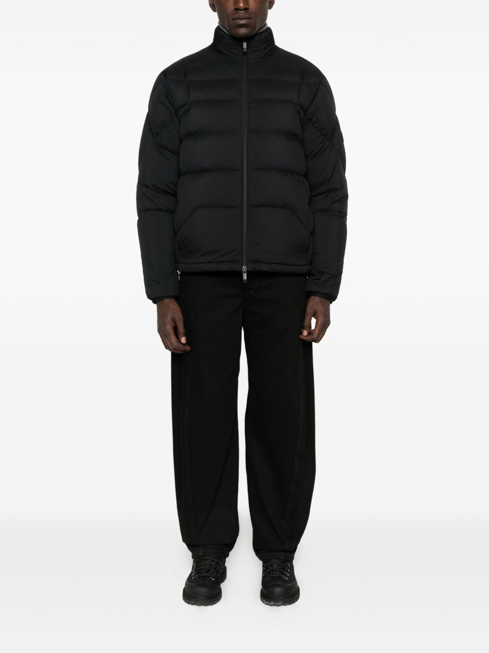 quilted zip-up jacket - 2