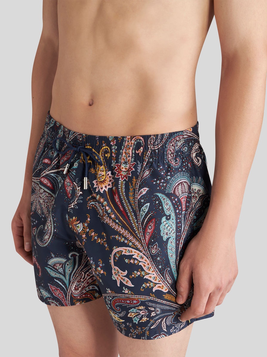 PAISLEY SWIM SHORTS - 3