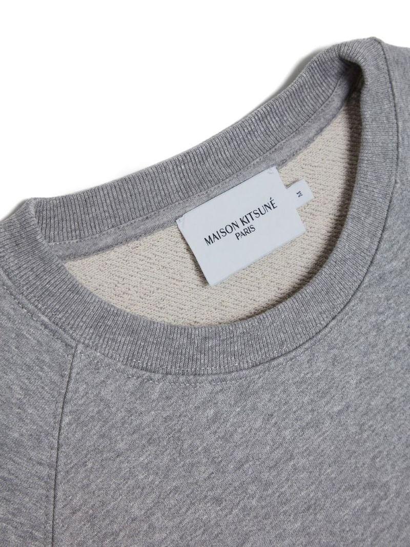 fox head patch-detail sweatshirt - 4