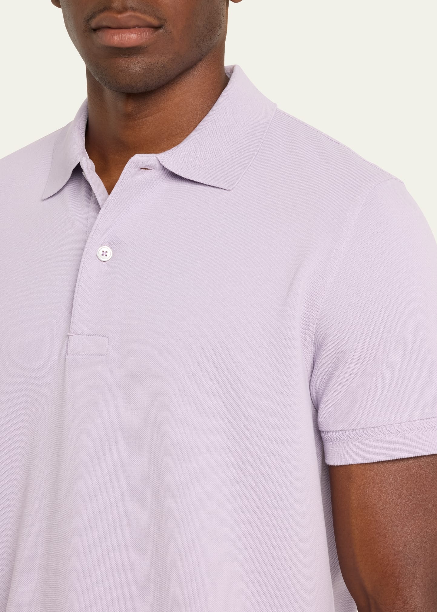 Men's Cotton Pique Polo Shirt - 5