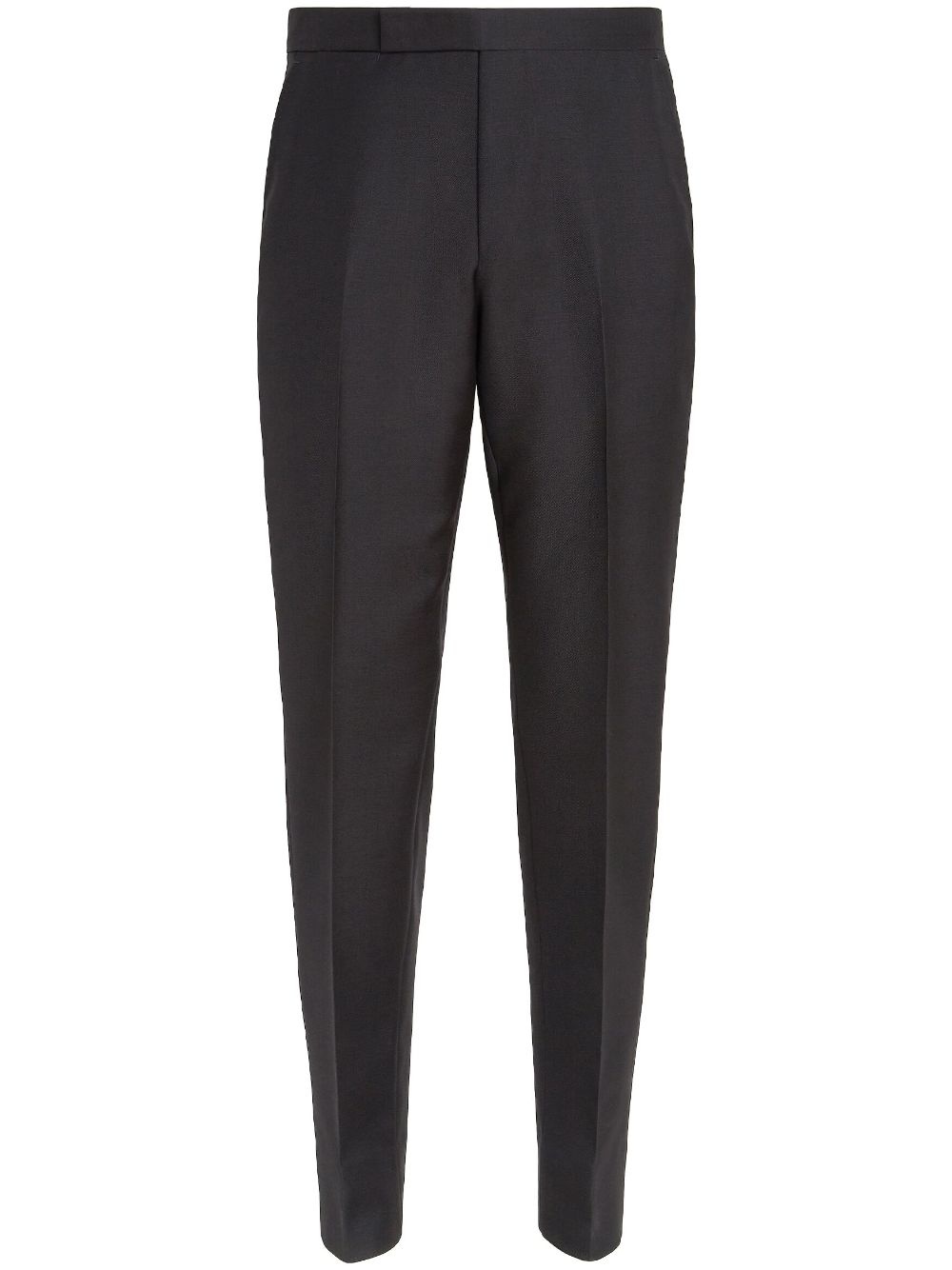 wool-mohair tailored trousers - 1