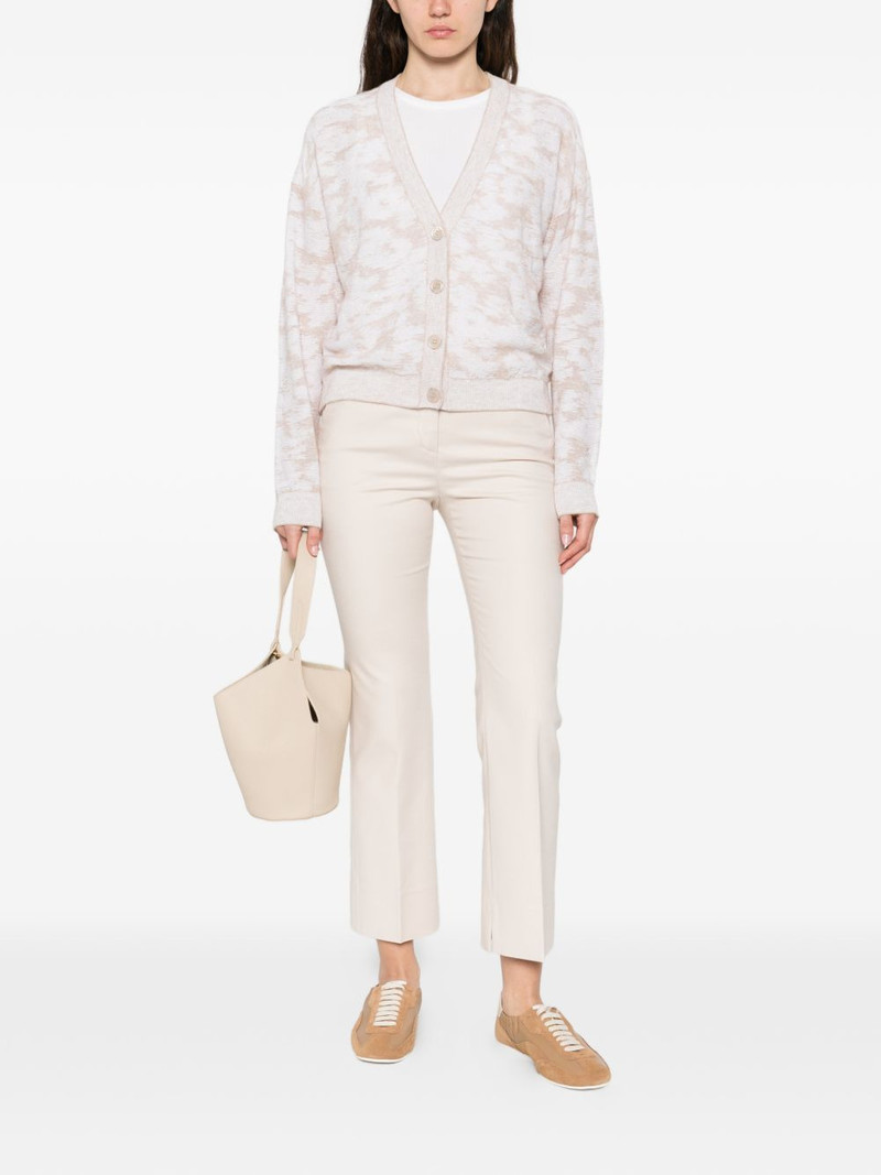 PESERICO split-hem trousers outlook