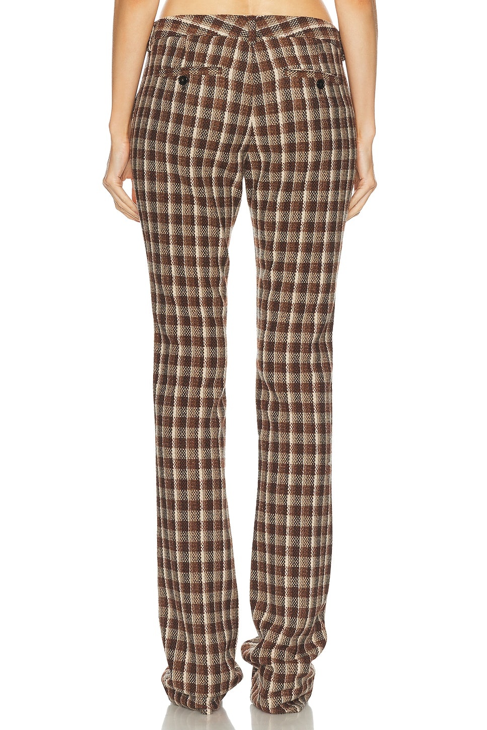 Pluffy Check Boucl Trouser - 4