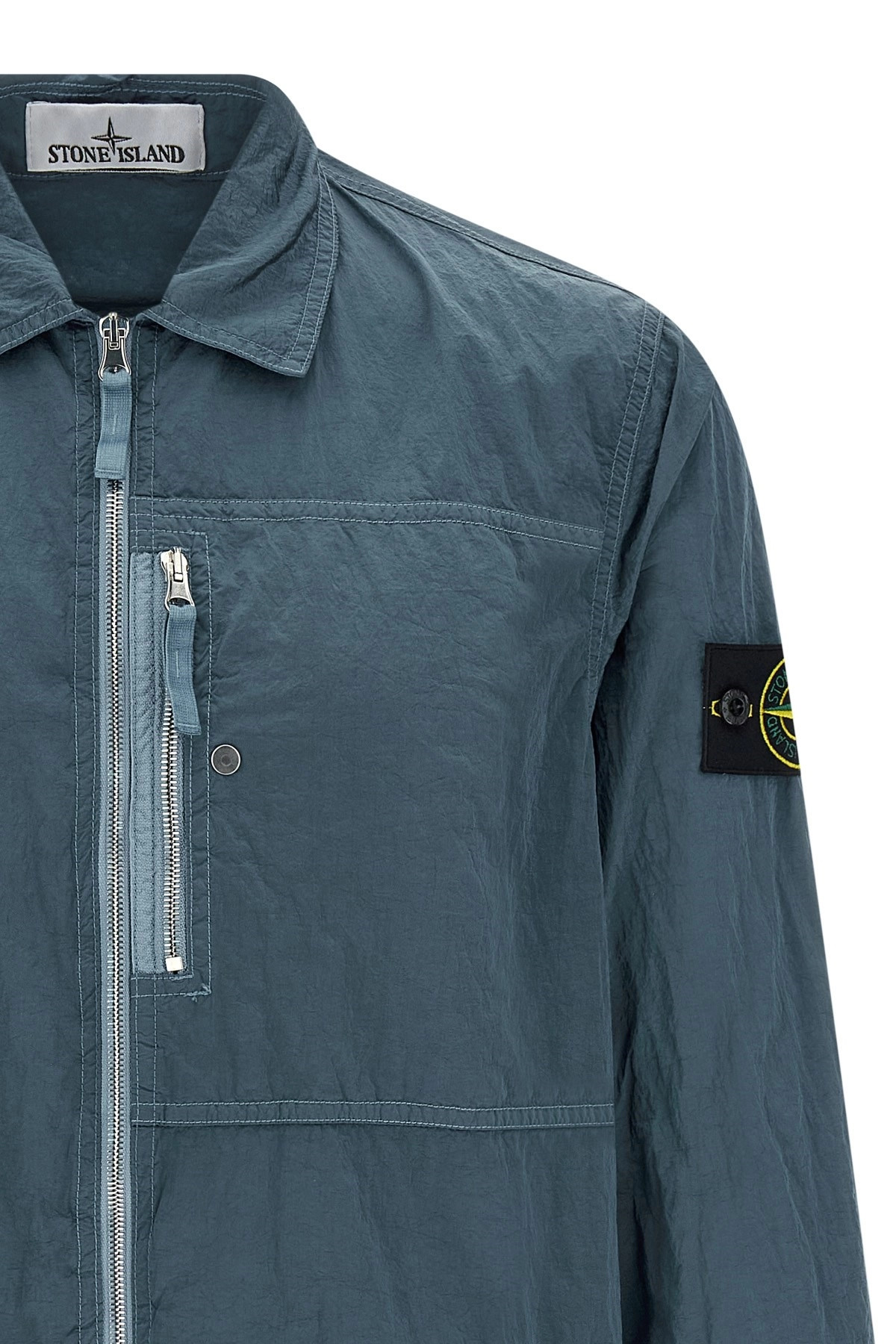 Logo badge overshirt - 3