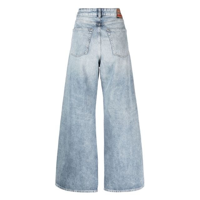 High-rise wide-leg jeans - 2