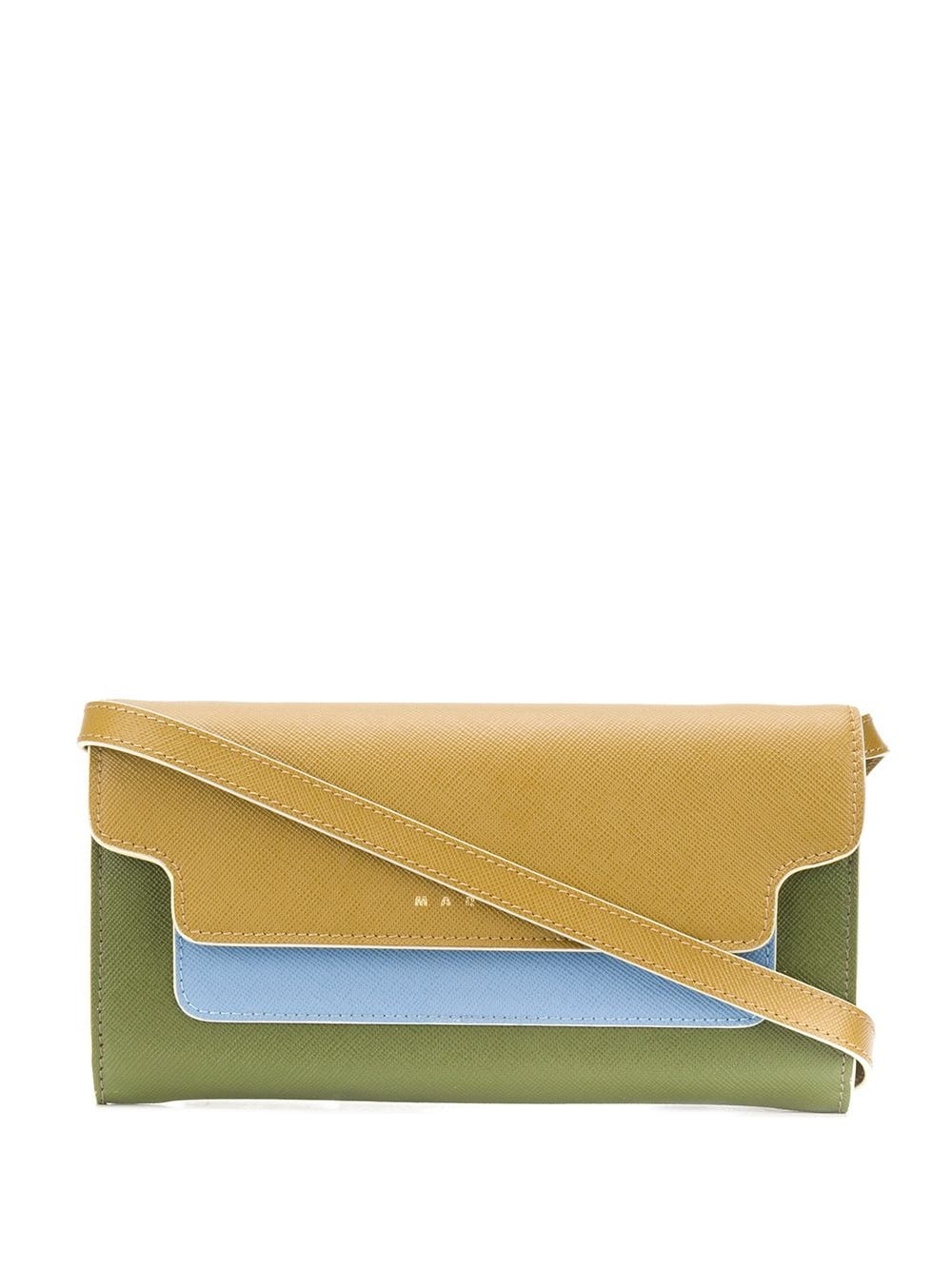 Bellows wallet with shoulder strap - 1