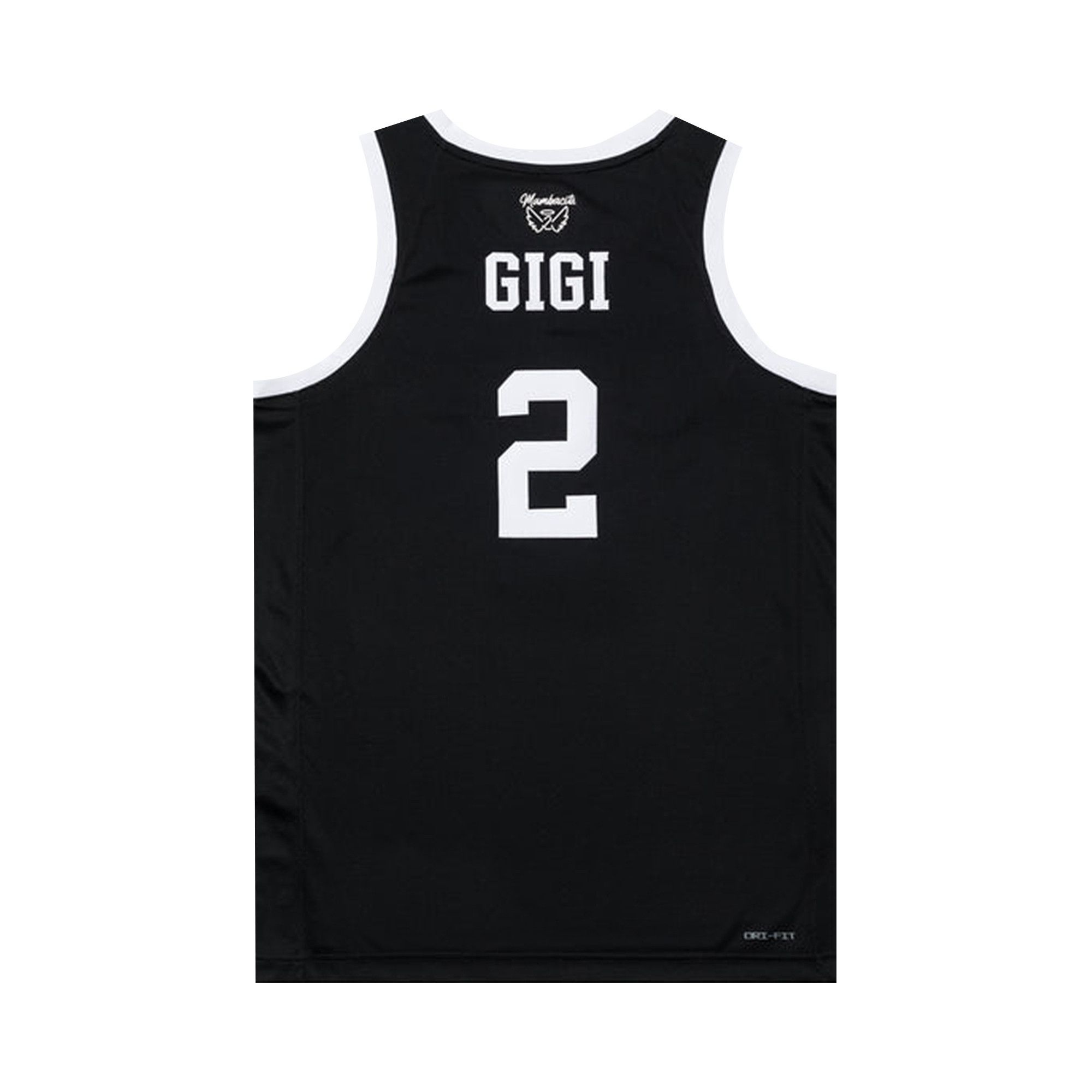 Nike Gigi Bryant Mambacita Basketball Jersey 'Black/White' - 2
