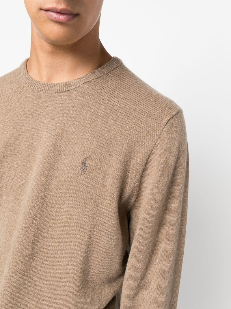 Polo Pony-embroidered wool jumper 5
