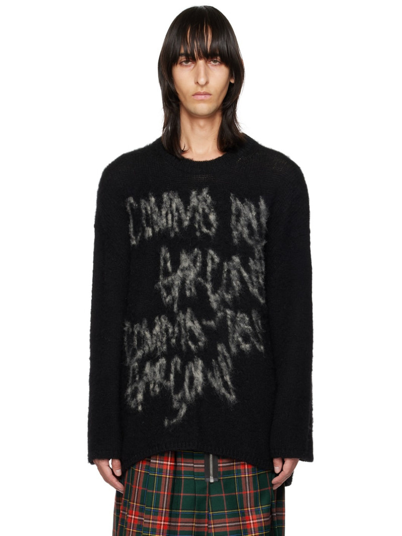 intarsia-knit wool jumper - 1