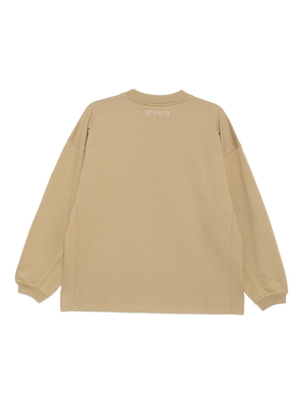 oval logo sweatshirt - 2
