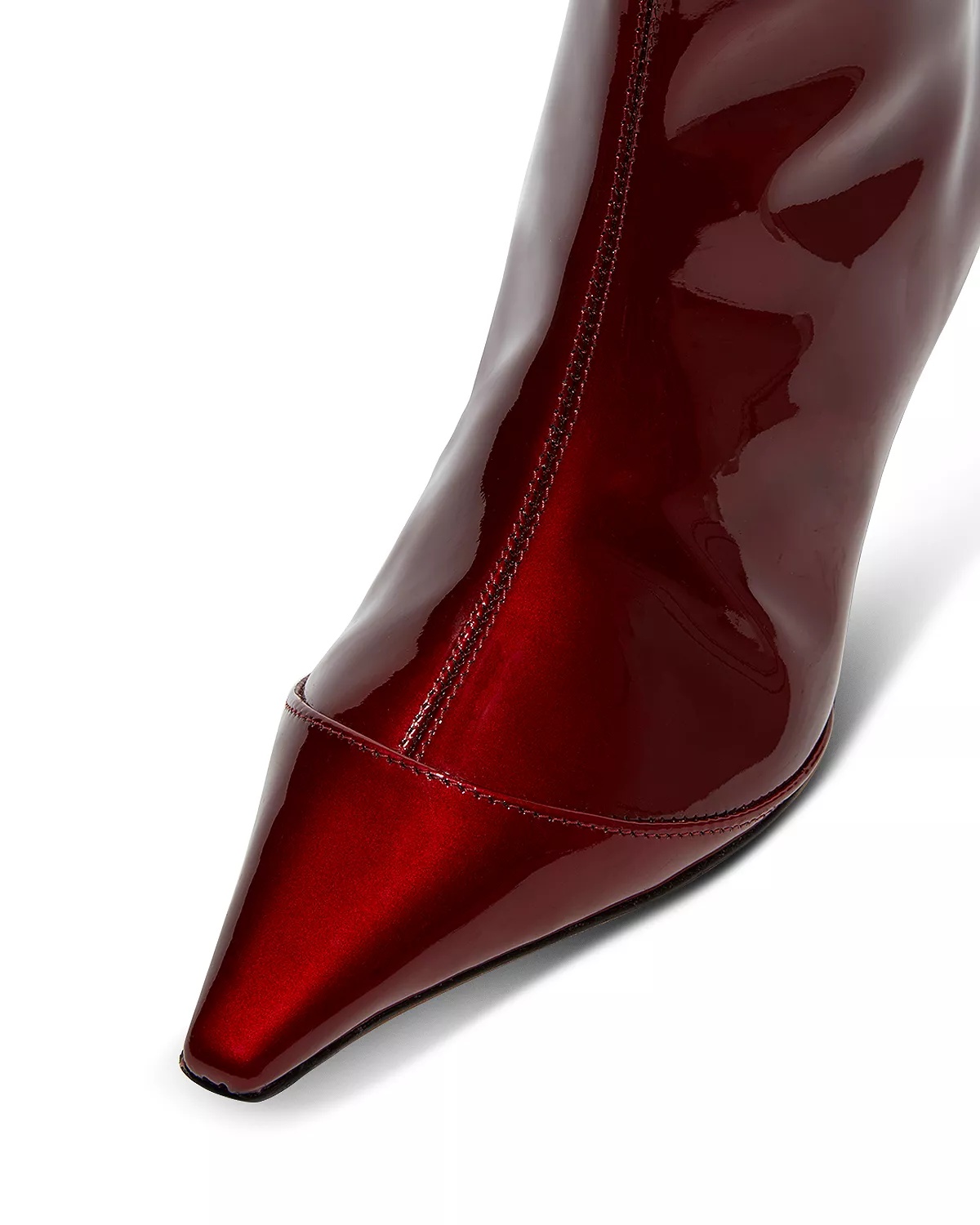 Women's Roe Patent Leather Booties - 6