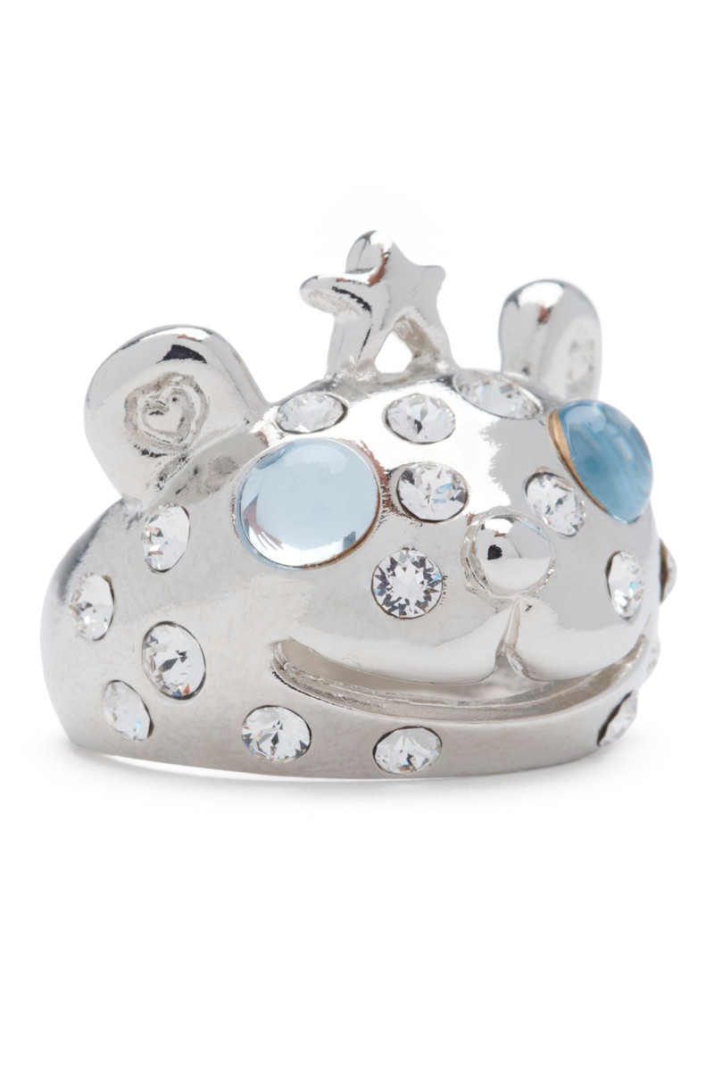 Collina Strada SILVER SKY FRECKLES PRINCESS BEAR RING outlook