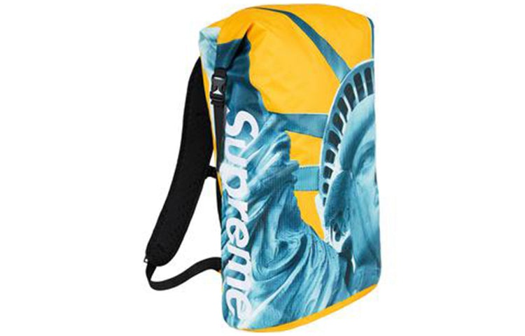 Supreme The North Face Statue of Liberty Waterproof Backpack 'Blue Yellow' SUP-FW19-913 - 3