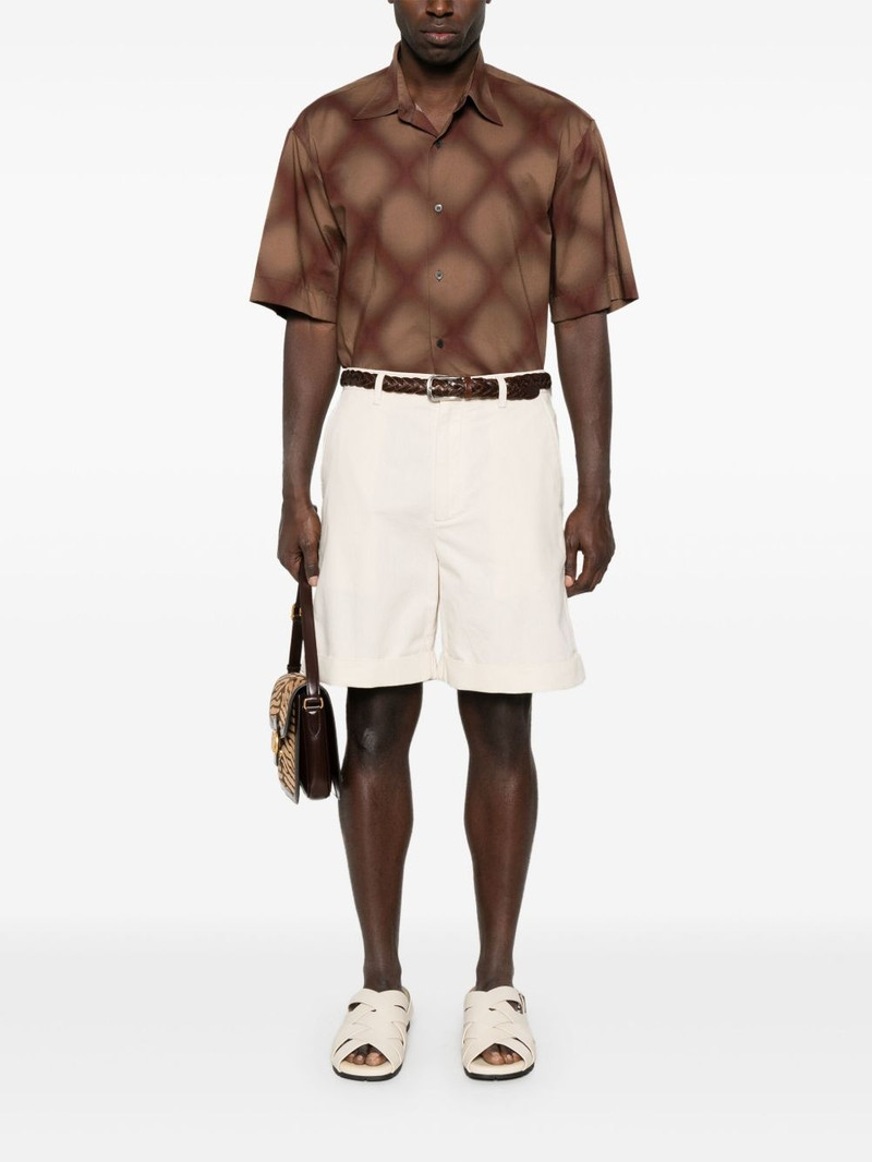 Valentino canvas shorts outlook