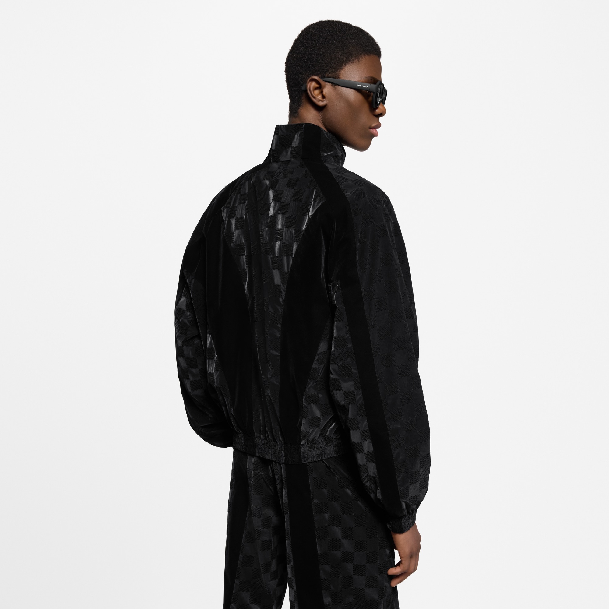 Flocked Damier Technical Tracksuit Top - 5