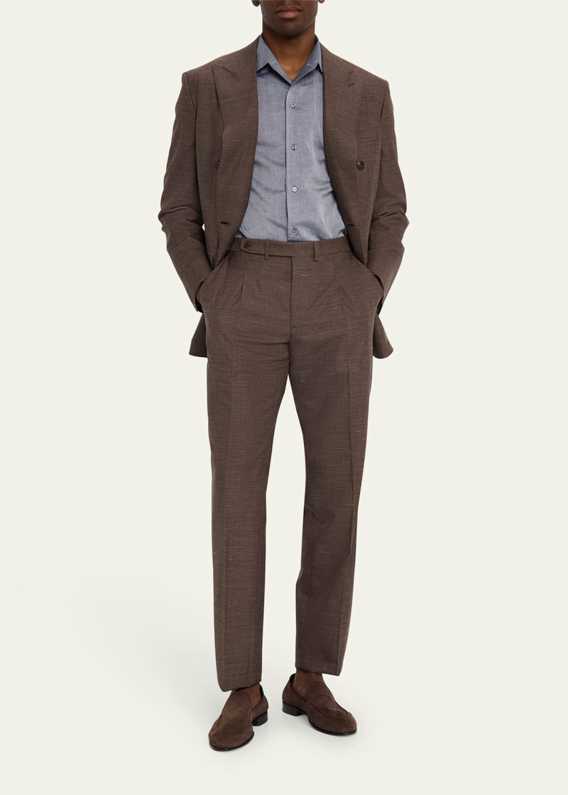 Brioni Men's WWX 80th Anniversary Plume Double-Breasted Sport Coat outlook