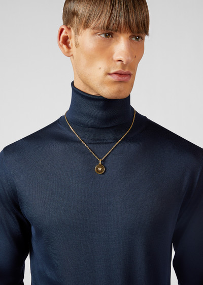 VERSACE Round Medusa Pendant Necklace outlook