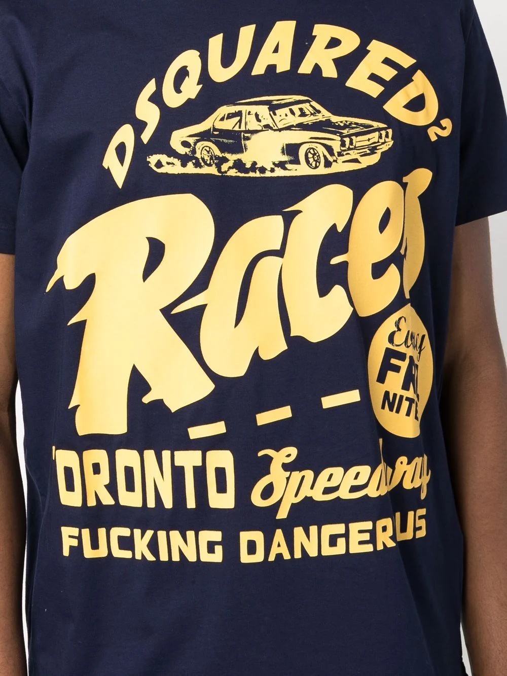 Races graphic-print crew-neck T-shirt - 5