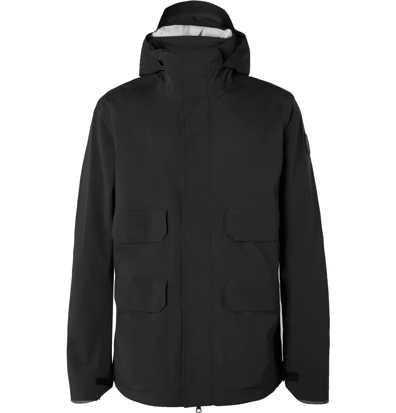 Meaford Logo-Print Tri-Durance Hooded Jacket - 1