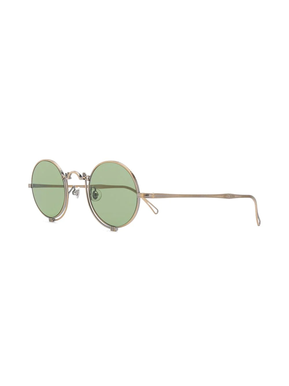 oval frame sunglasses - 2