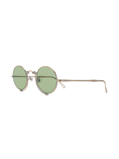 MATSUDA oval frame sunglasses outlook