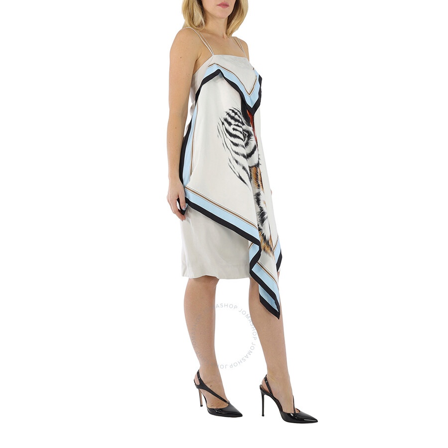 Burberry Ladies Animalia Print Silk Scarf Dress - 5