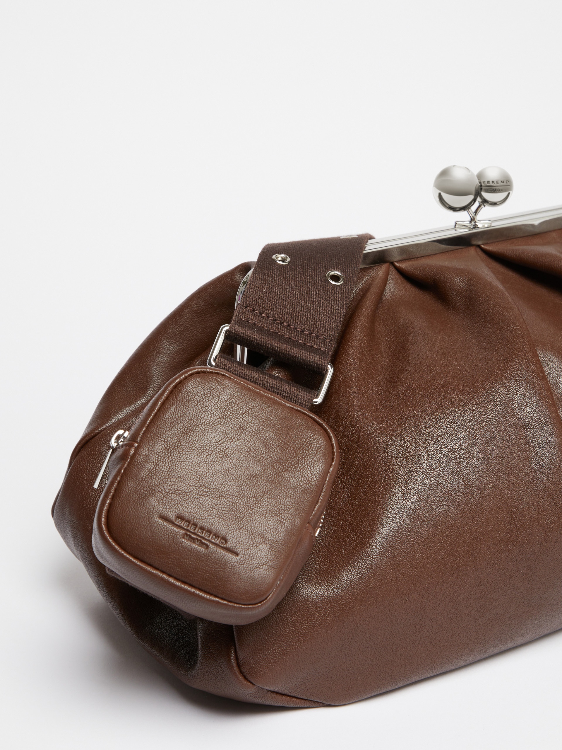 CRISTIN Large leather Pasticcino Bag - 4