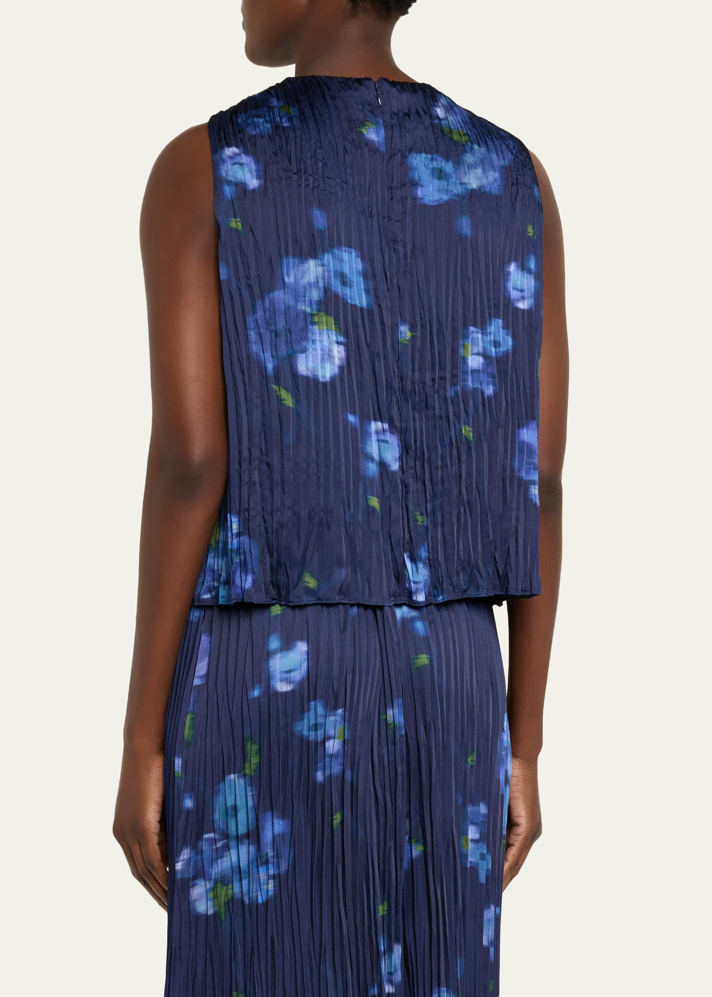 Blurred Poppy Top - 3