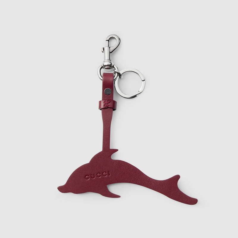 GUCCI Dolphin keychain charm outlook