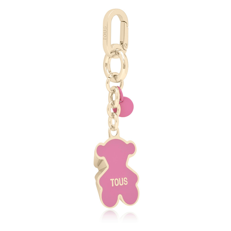 TOUS Rose and gold-colored Key Ring TOUS Trunk Bear outlook