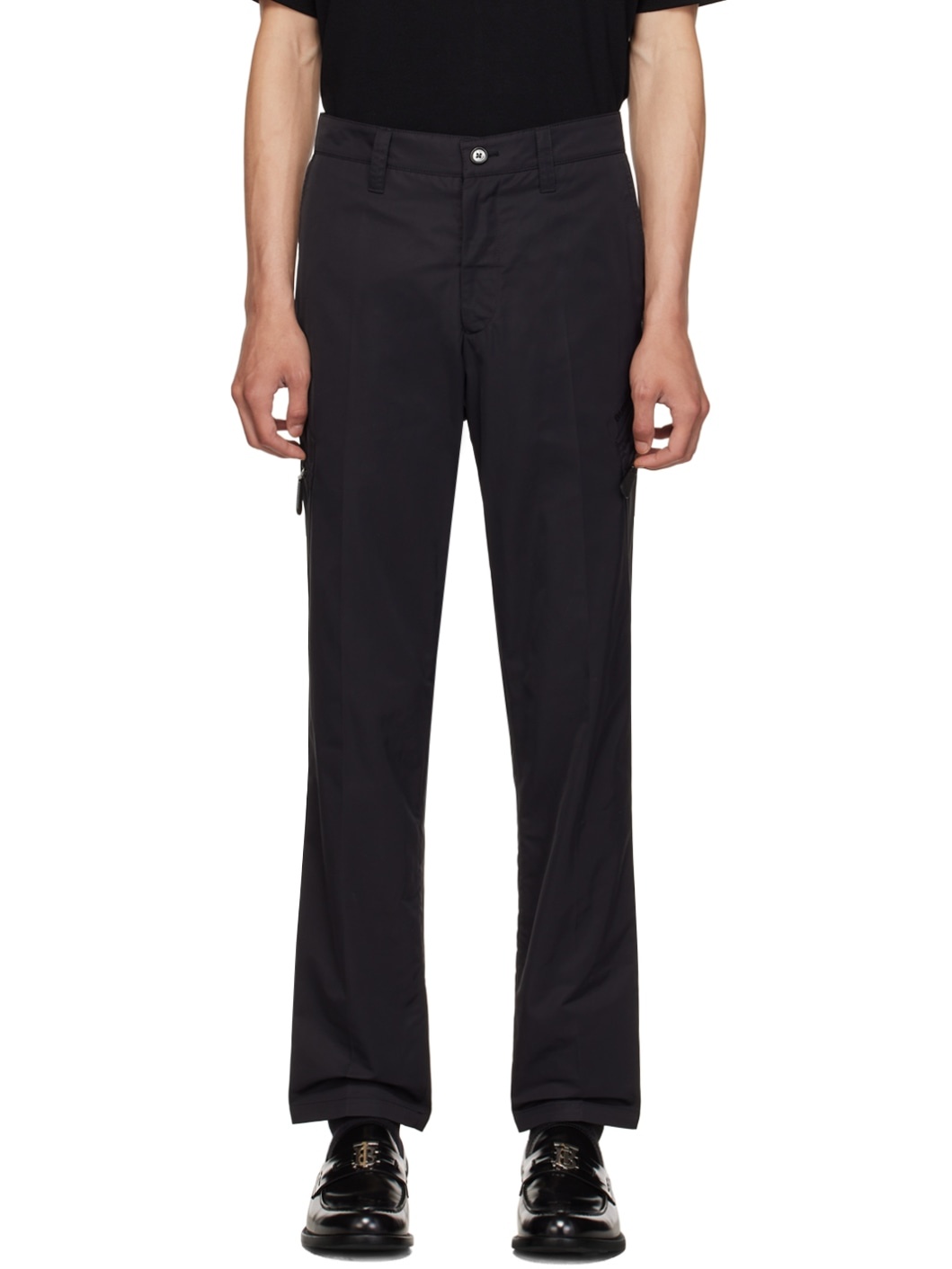 Black Tailored Trousers - 1