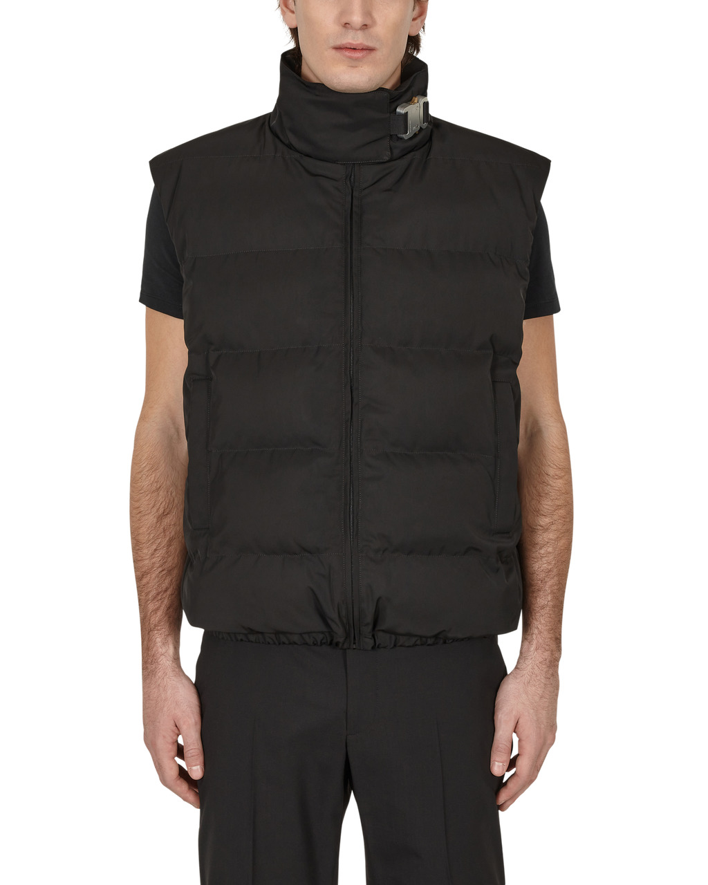 BUCKLE PUFFER VEST -  X - 2