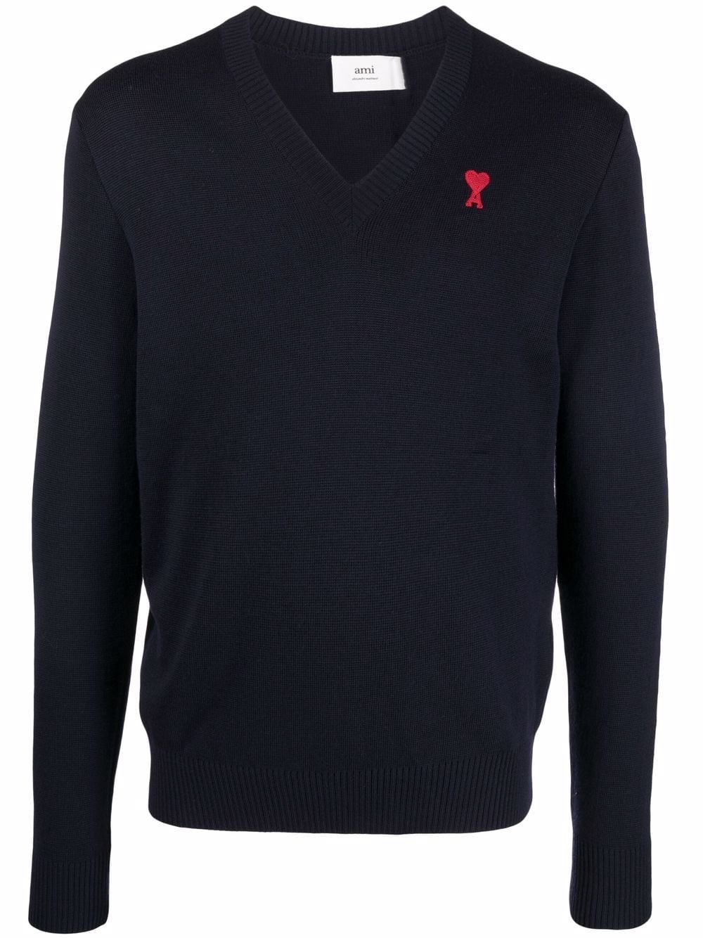 Ami de Coeur V-neck jumper - 1