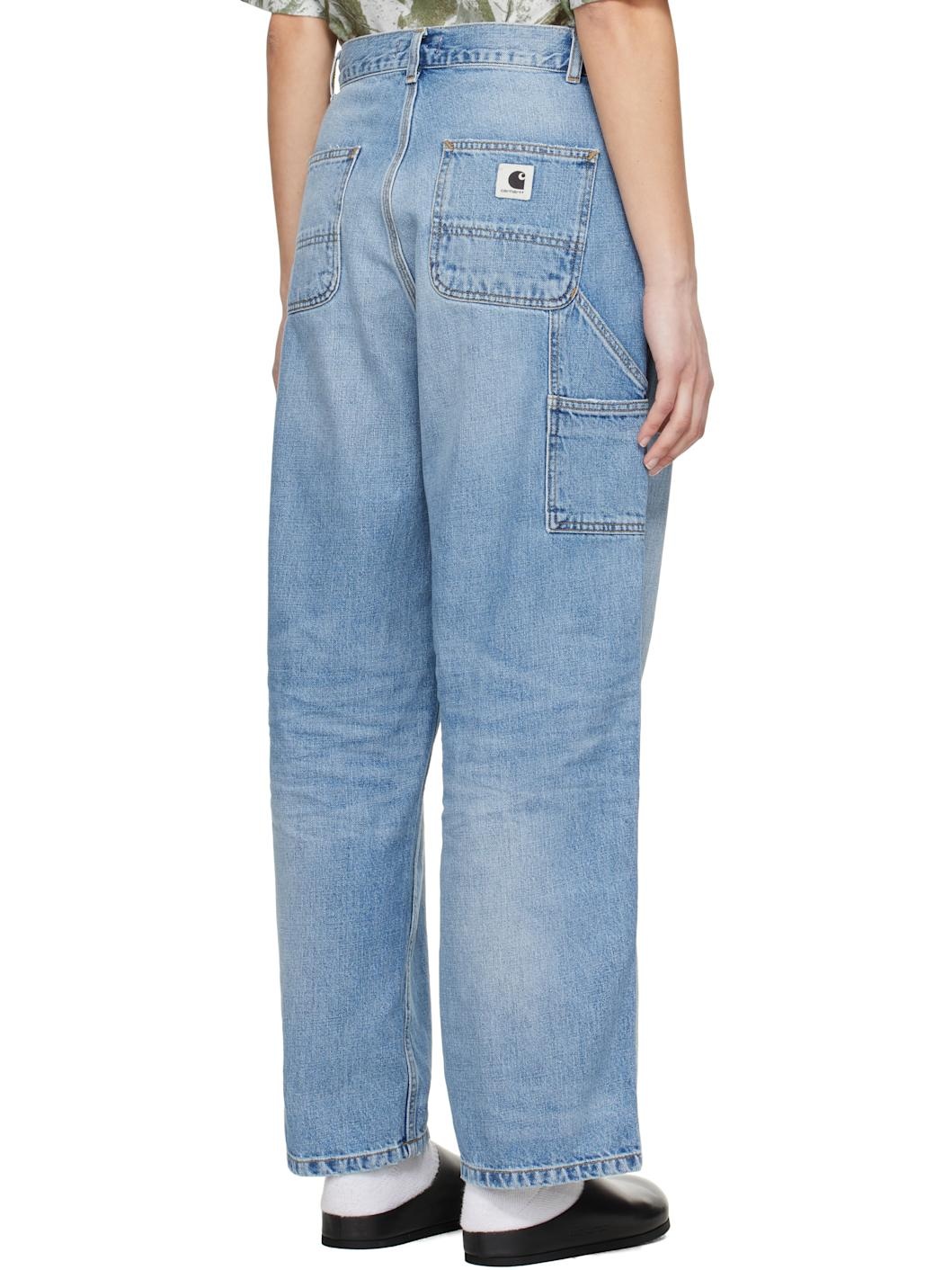 Blue Brandon Single Knee Jeans - 3