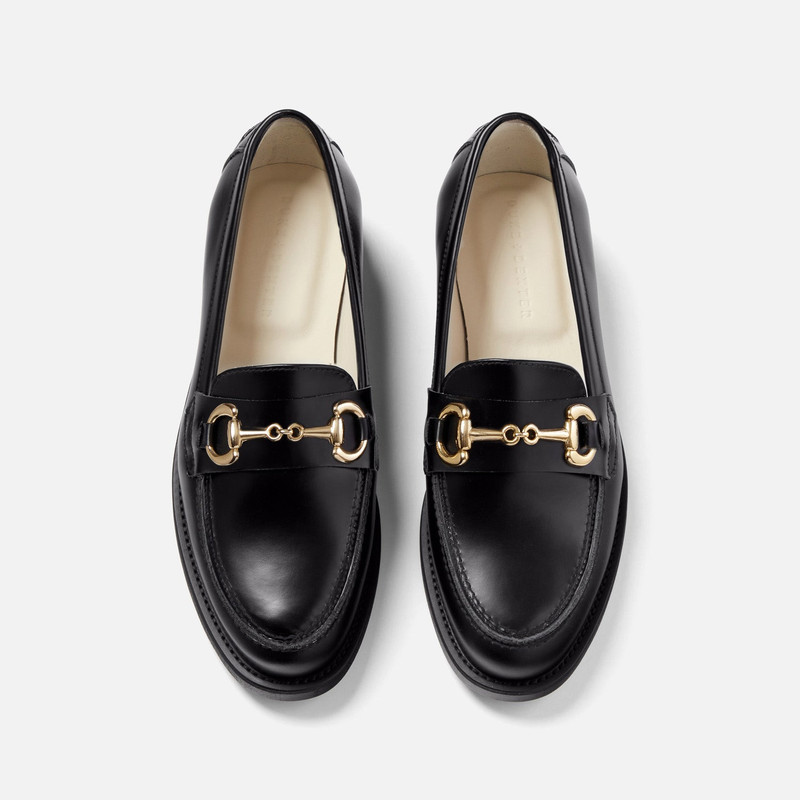 Wilde Black Bit Loafer - Women's 4